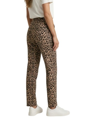 Only Pantalon femme léopard fluide