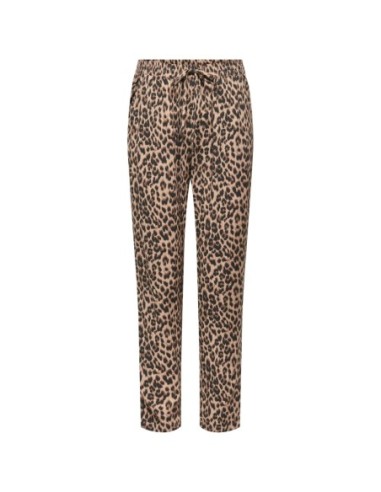 Only Pantalon femme léopard fluide
