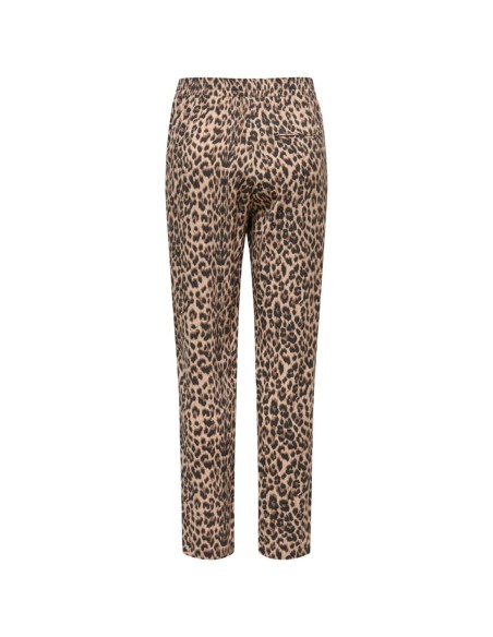Only Pantalon femme léopard fluide
