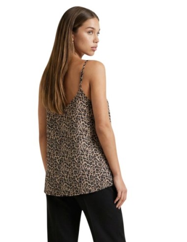 Only Débardeur femme léopard