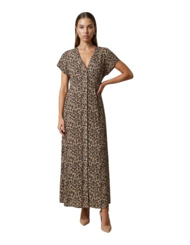 Only Robe femme léopard