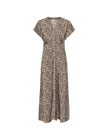 Only Robe femme léopard