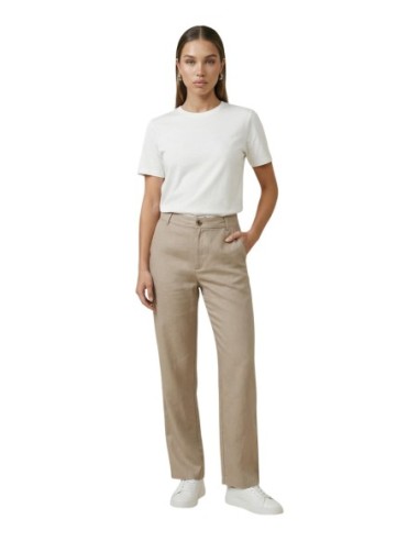 Only Pantalon femme beige