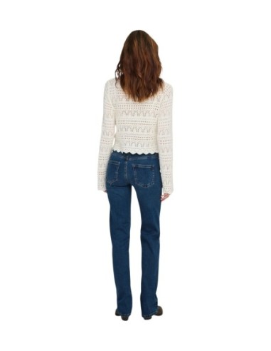 Only Pantalon femme denim bleu