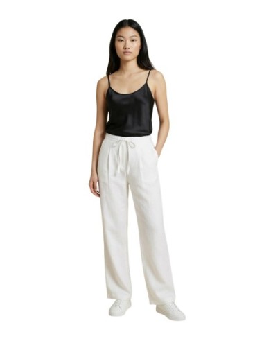 Only Pantalon femme blanc