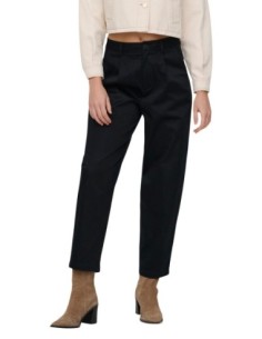 Only Pantalon femme noir chino
