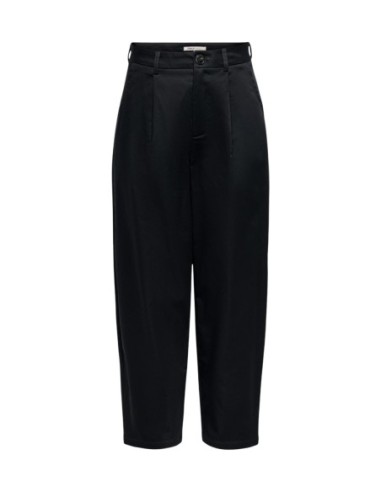 Only Pantalon femme noir chino