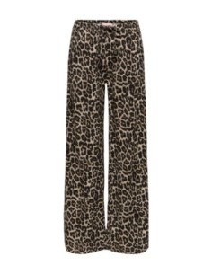 Only Pantalon femme léopard