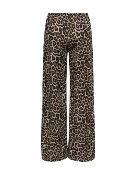 Only Pantalon femme léopard