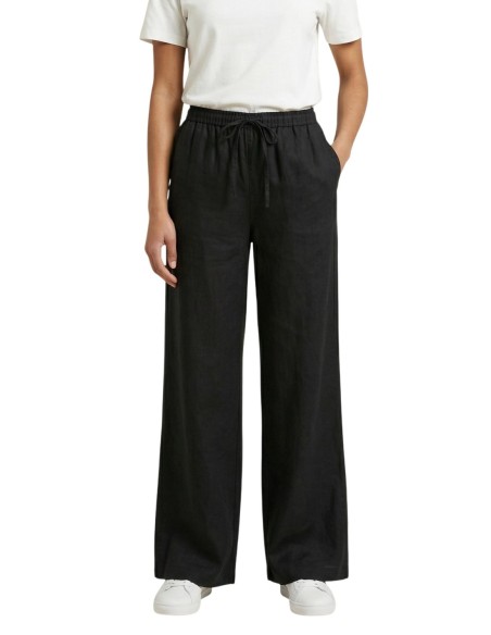 Only Pantalon femme noir fluide
