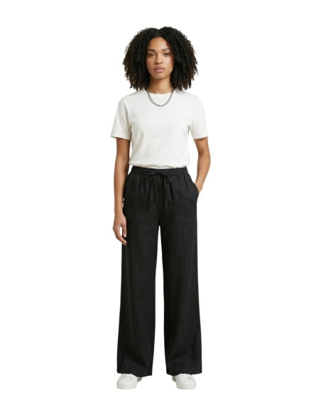 Only Pantalon femme noir fluide