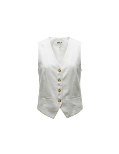 Only Gilet femme blanc
