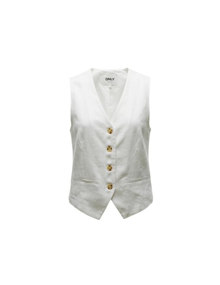 Only Gilet femme blanc