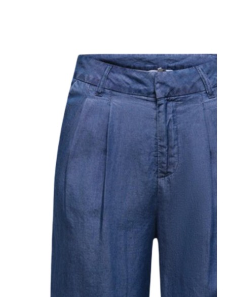 Only Short femme bleu tailleur