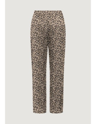 Only Pantalon femme palazzo léopard