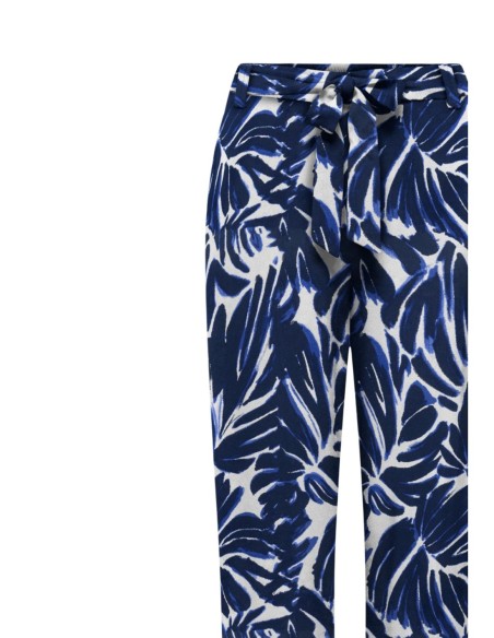 Only Pantalon femme palazzo imprimé
