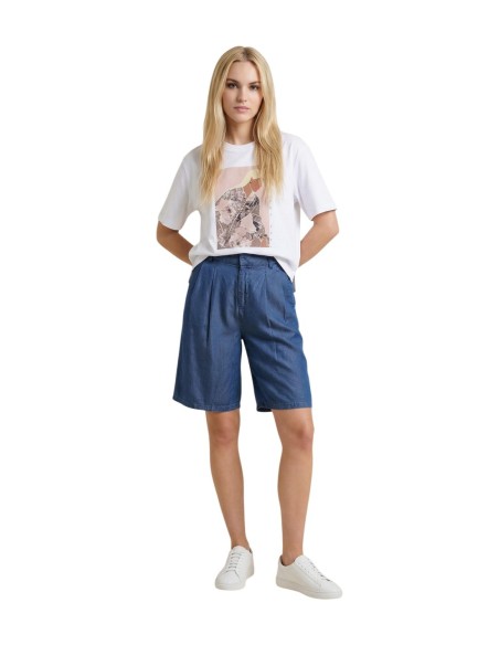 Only T-shirt femme beige