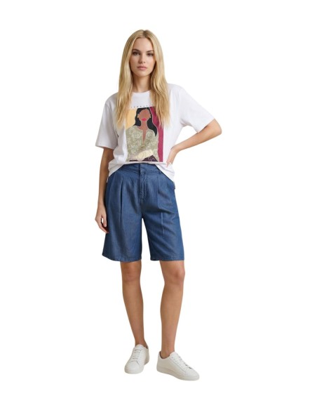 Only T-shirt femme blanc