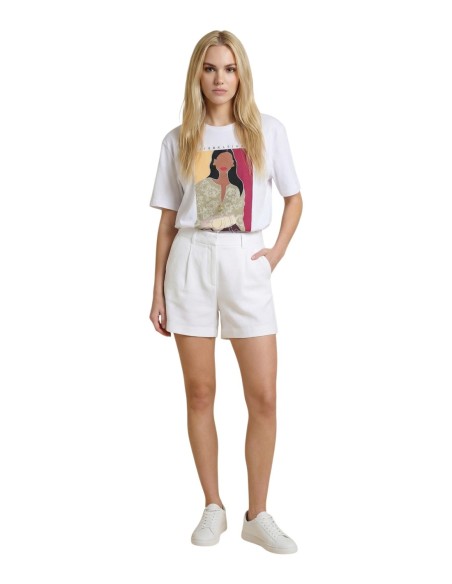 Only Short femme blanc