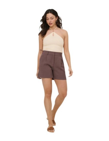 Only Short femme marron