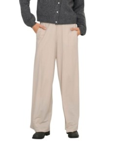 Only Pantalon femme beige fluide