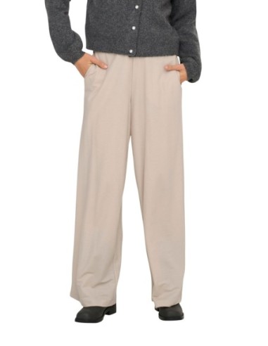 Only Pantalon femme beige fluide