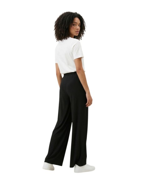 Only Pantalon femme noir fluide