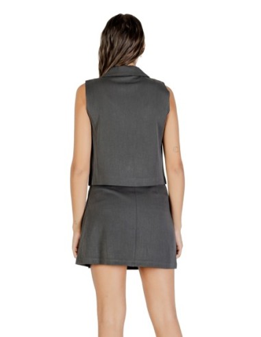 Only Gilet femme gris