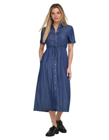 Only Robe femme bleue