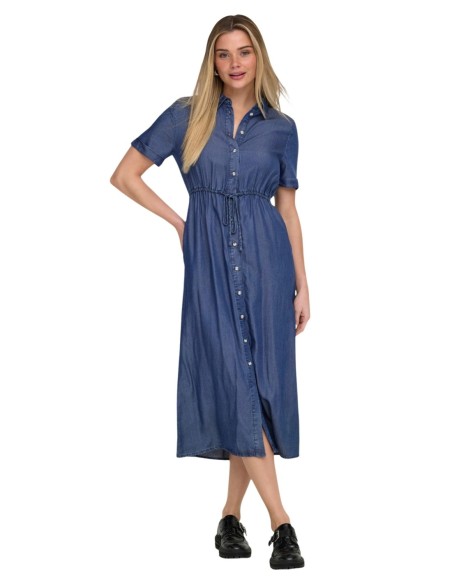 Only Robe femme bleue