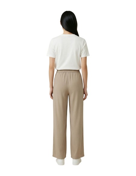 Only Pantalon femme beige été