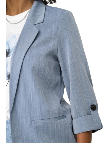 Only Veste femme bleu azur