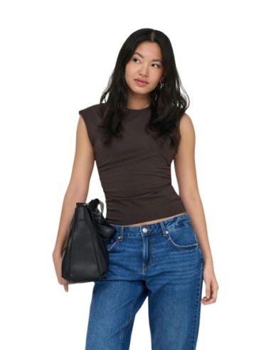 Only Top femme marron