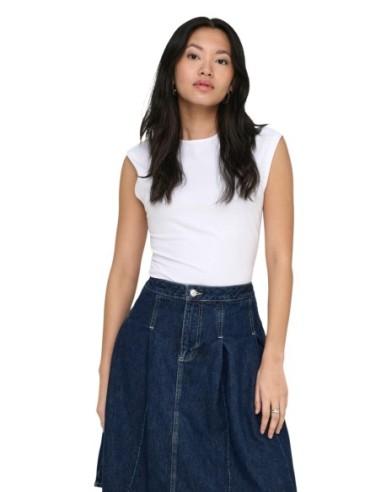 Only Top femme blanc