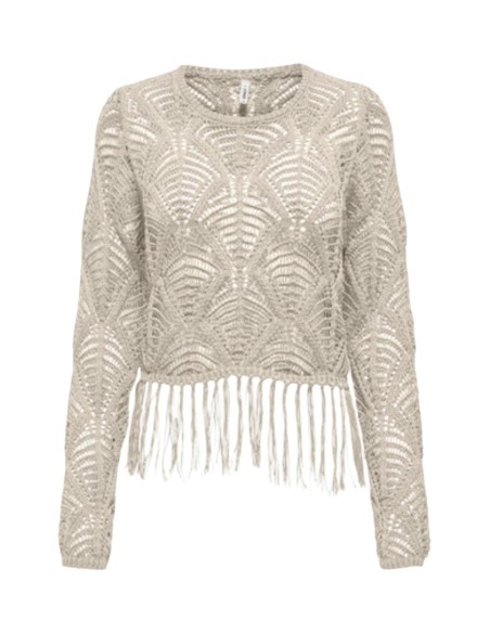 Only Pull femme beige