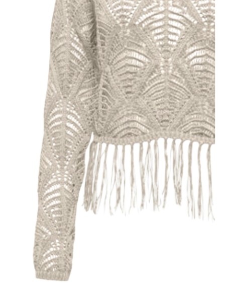 Only Pull femme beige