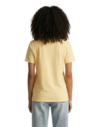Only T-shirt femme jaune