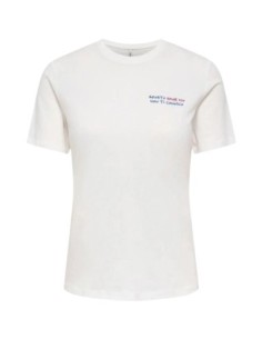 Only T-shirt femme blanc