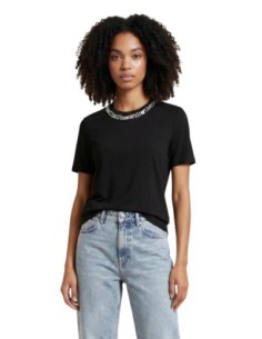 Only T-shirt femme noir modal