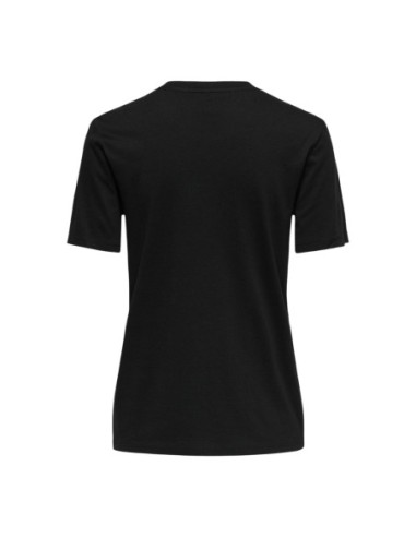 Only T-shirt femme noir modal