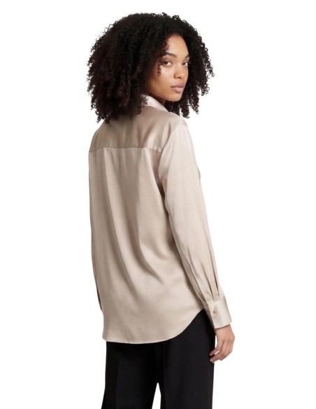 Only Chemise femme beige