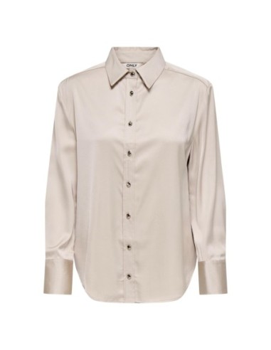 Only Chemise femme beige