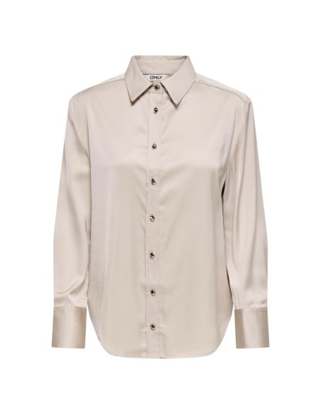 Only Chemise femme beige