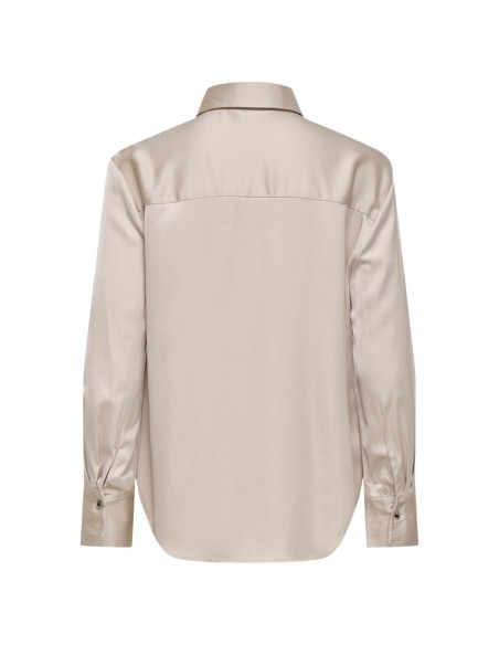 Only Chemise femme beige