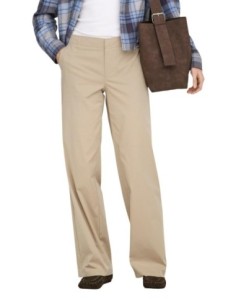 Only Pantalon femme beige chic