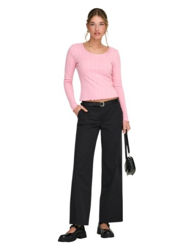 Only Pantalon femme noir chic