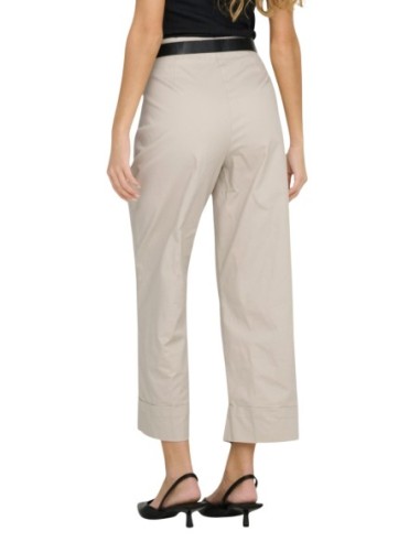 Only Pantalon femme beige été