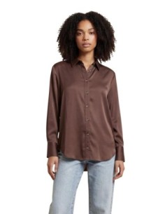 Only Chemise femme marron