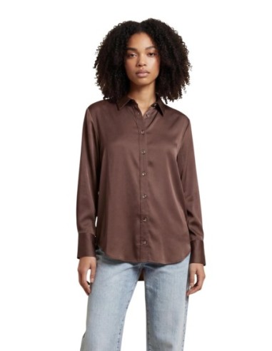Only Chemise femme marron