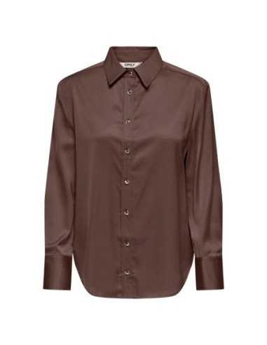 Only Chemise femme marron